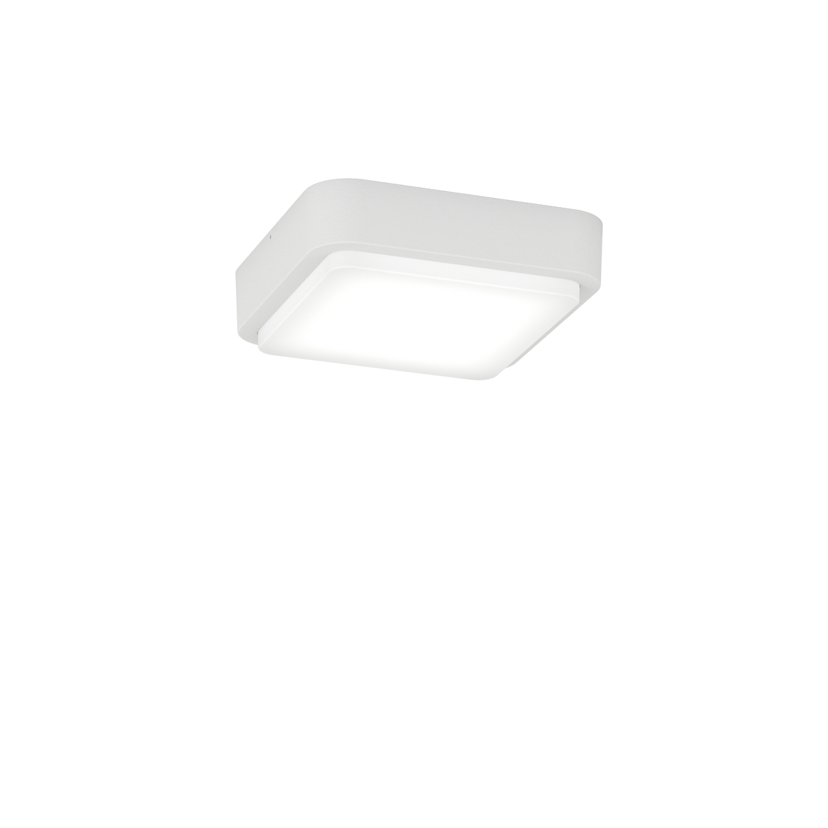 IRVINE/28-BI IRVINE APPLIQUE/PLAFONIERA 28CM. 4 LUCI BIANCO IP54 GX53 NON INCLUSE