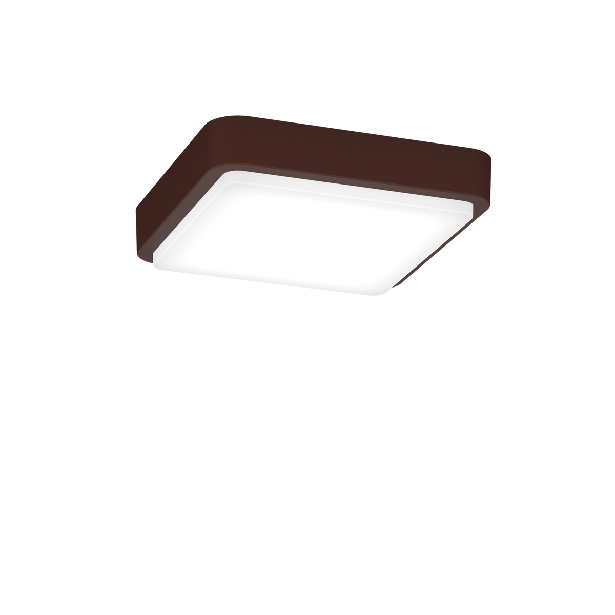 IRVINE/37-CO IRVINE APPLIQUE/PLAFONIERA 37CM. 7 LUCI CORTEN IP54 GX53 NON INCLUSE