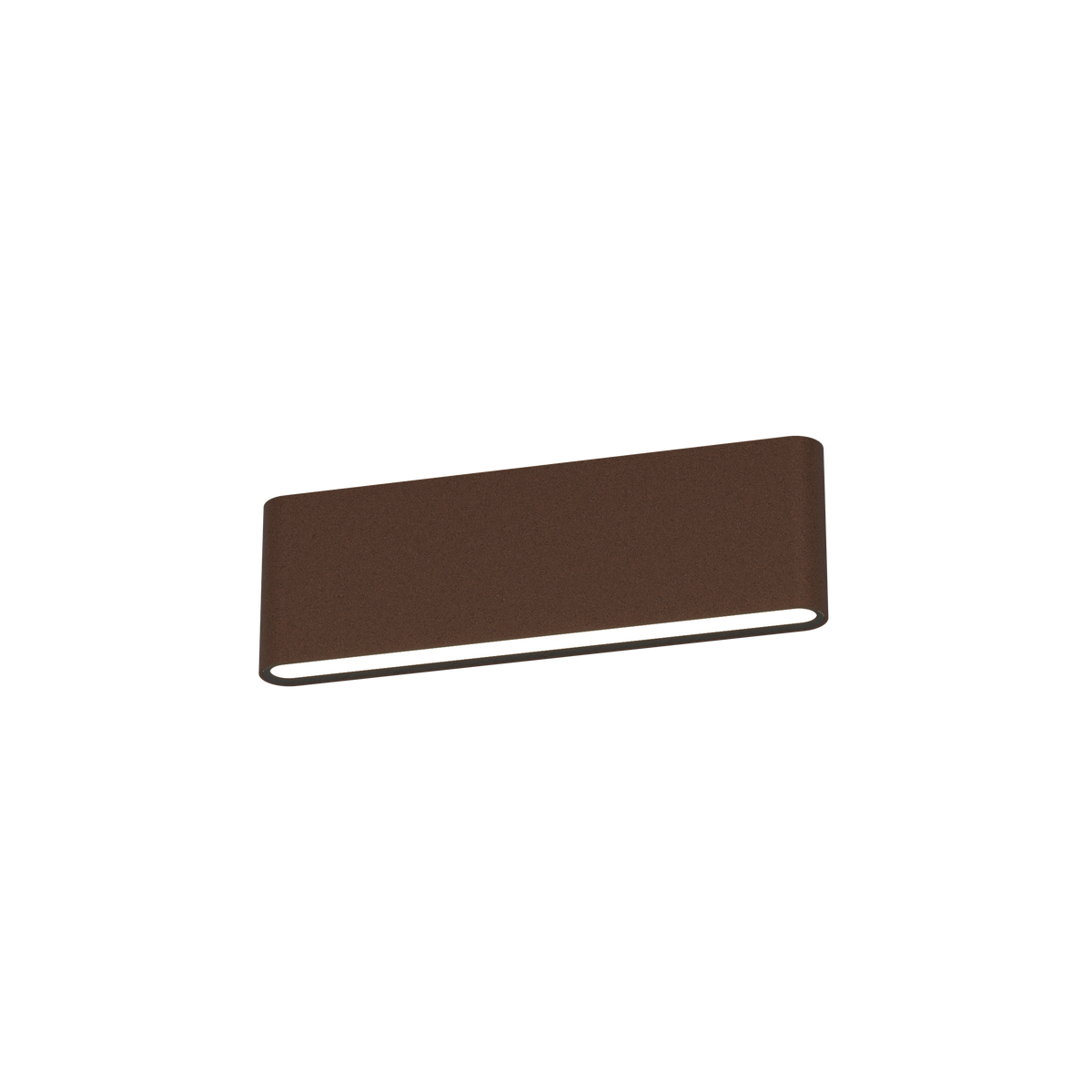 LIMA/28-CO LIMA APPLIQUE BIEMISSIONE 28CM CORTEN 2X12W LED INTEGR. CCT3000/4000 IP54