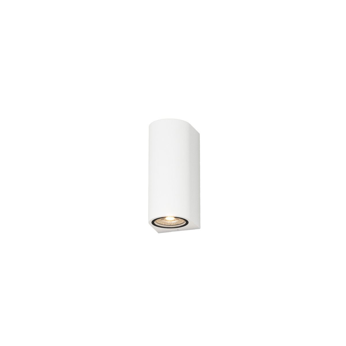 LIONE/AG-BI LIONE APPLIQUE BIEMISSIONE 2 LUCI BIANCO IP65 IK04 GU10 NON INCLUSA