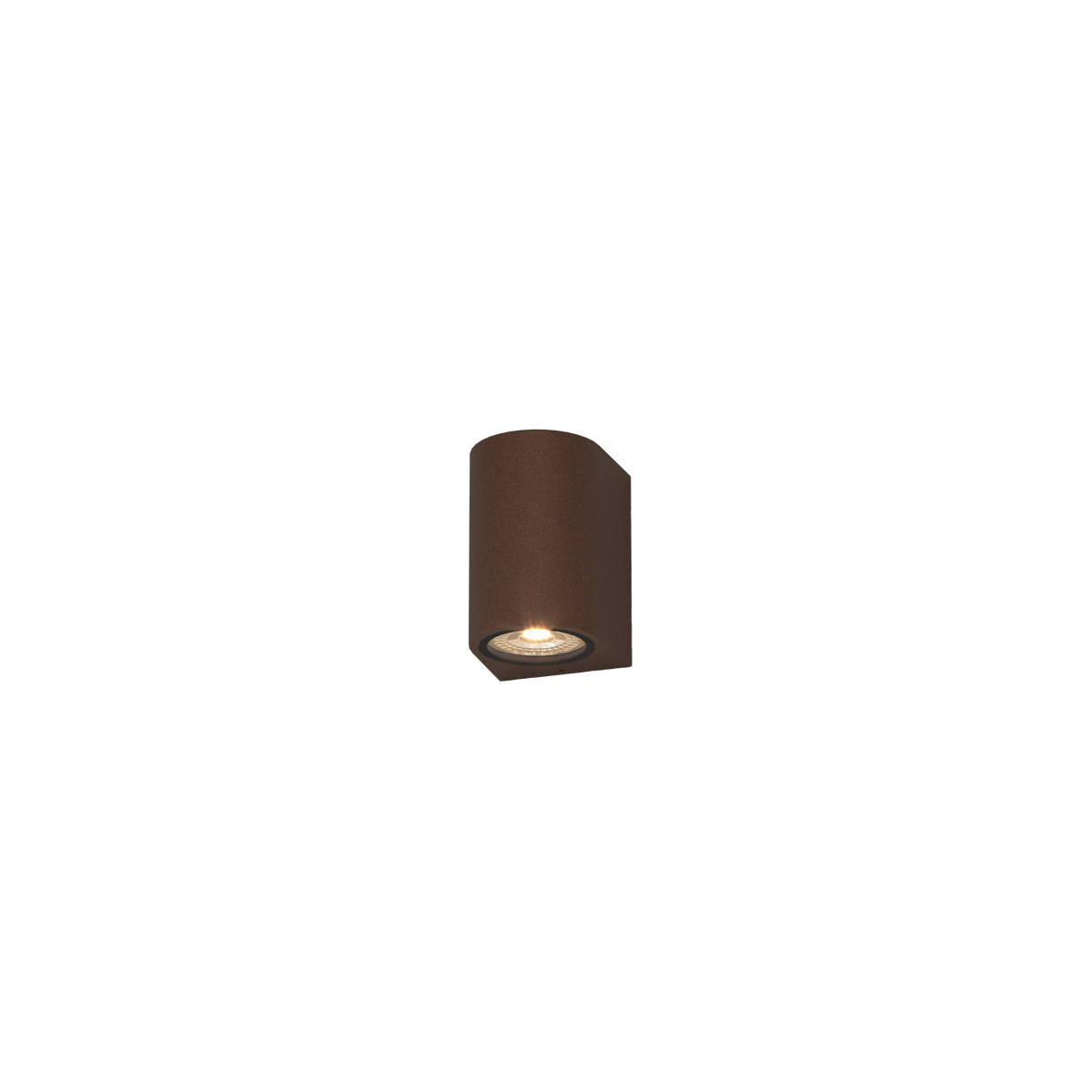 LIONE/AP-CO LIONE APPLIQUE MONOEMISSIONE 1 LUCE CORTEN IP65 IK04 GU10 NON INCLUSA