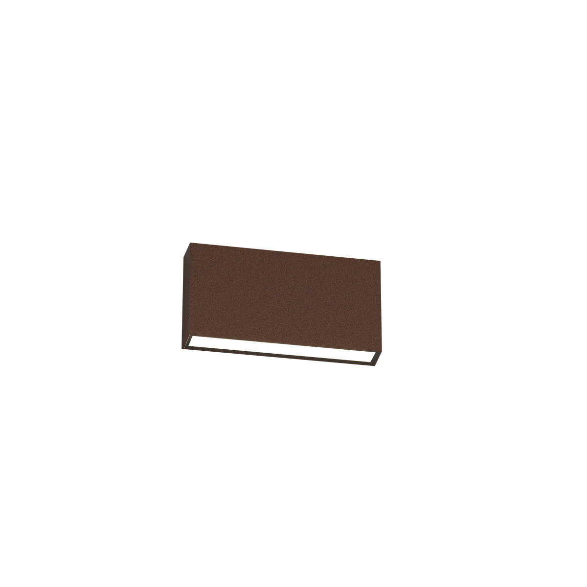 MADRID/18-CO MADRID APPLIQUE BIEMISSIONE 18CM CORTEN 2X5W LED INTEGR. CCT3000/4000 IP65