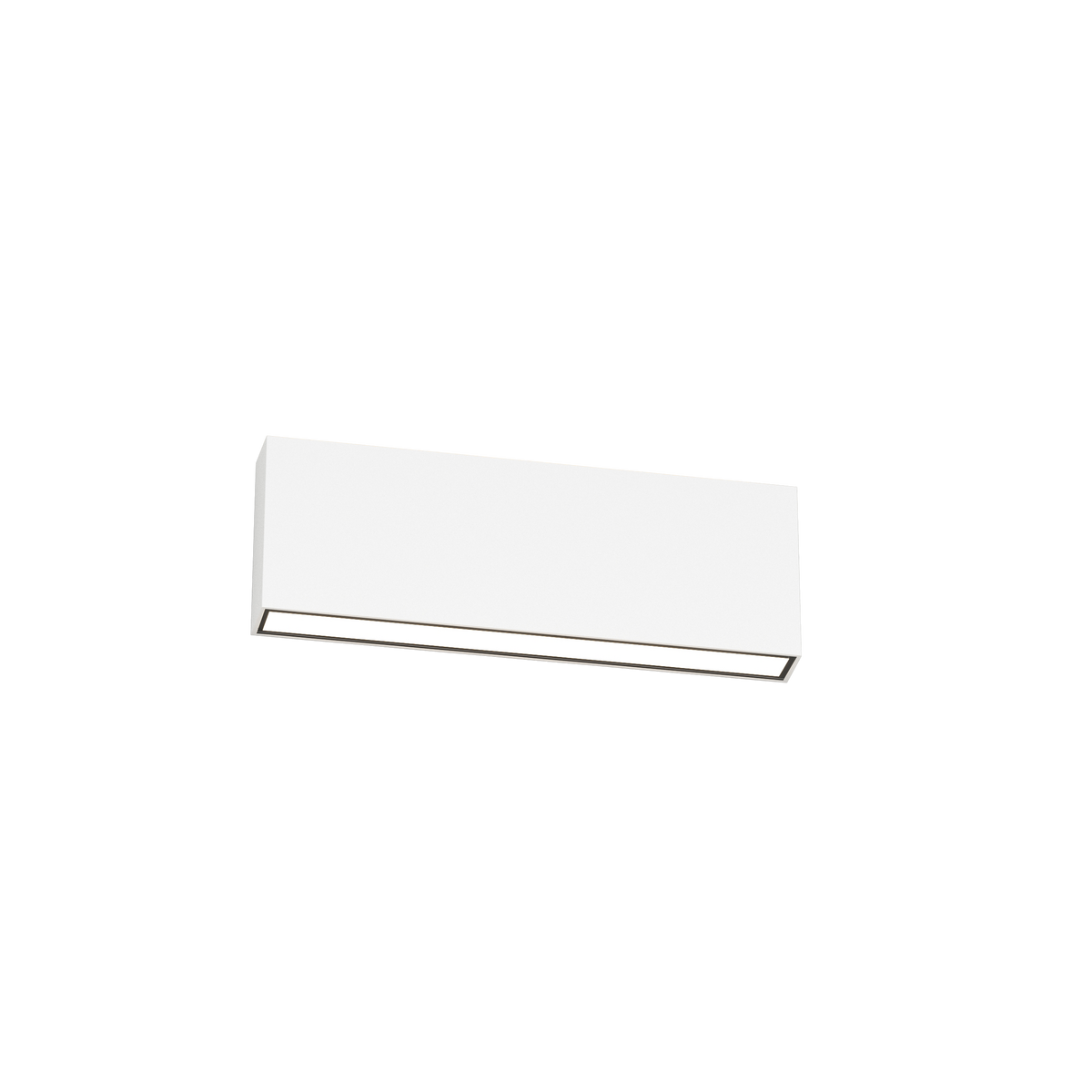 MADRID/26-BI MADRID APPLIQUE BIEMISSIONE 26CM BIANCO 2X10W LED INTEGR. CCT3000/4000 IP65