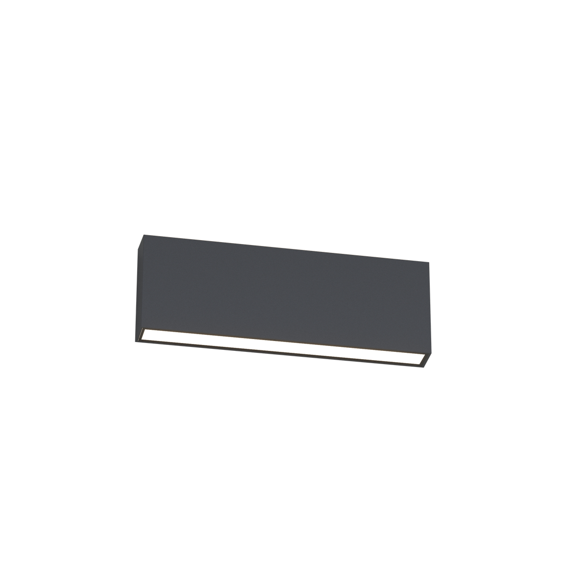 MADRID/26-GA MADRID APPLIQUE BIEMISSIONE 26CM GRIGIO ANTRACITE 2X10W LED INTEGR. CCT3000/4000 IP65
