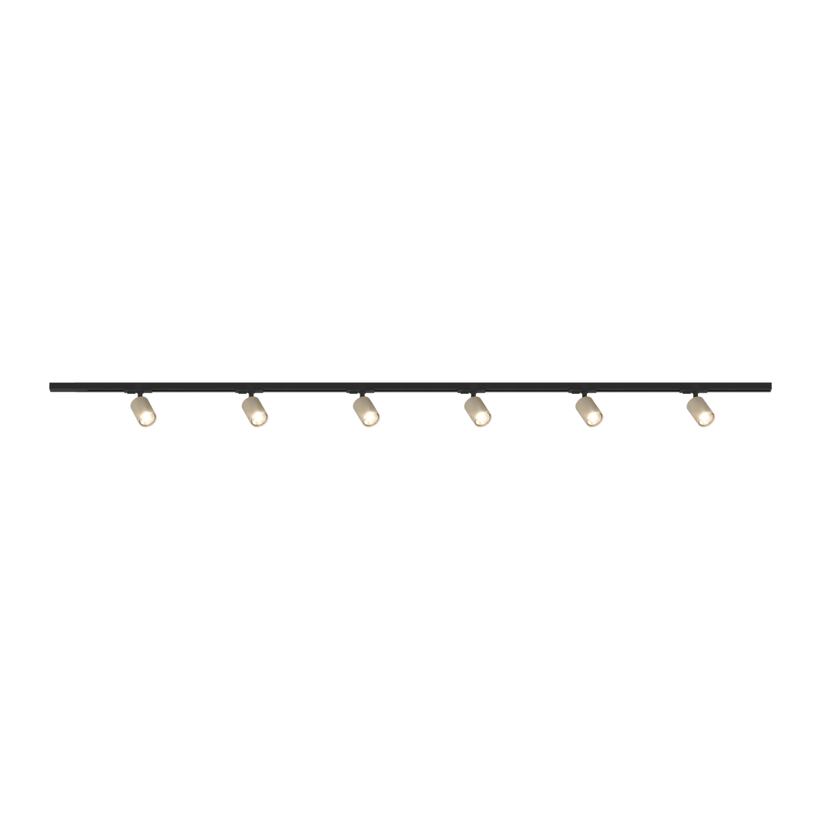 MONO/YARIKIT-200-SA MONO KIT BINARIO NERO 200 CM. + 6 PZ. FARETTO YARI SABBIA