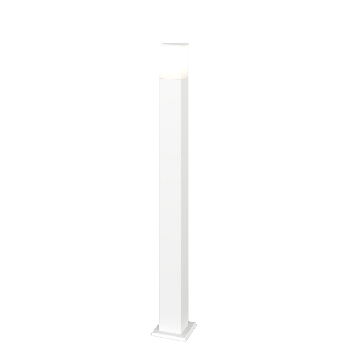 NIZZA/PA100-BI NIZZA PALO 100CM. 1 LUCE BIANCO IP44 IK06 E27 NON INCLUSA