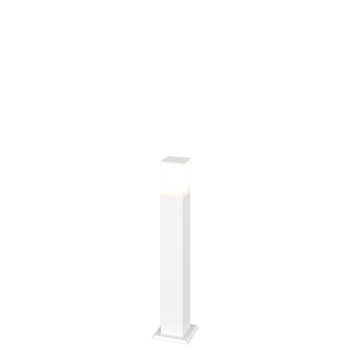 NIZZA/PA60-BI NIZZA PALO 60CM. 1 LUCE BIANCO IP44 IK06 E27 NON INCLUSA