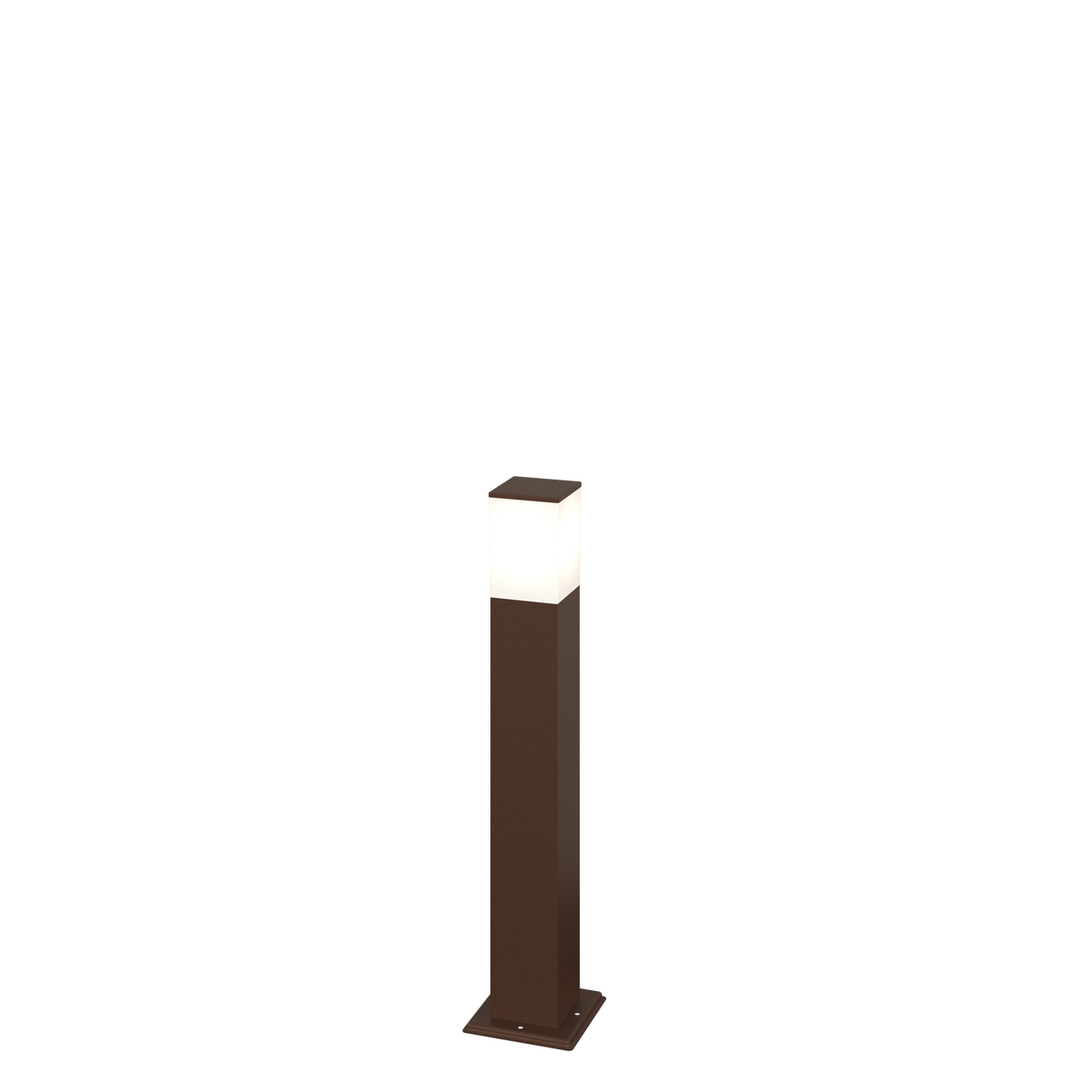 NIZZA/PA60-CO NIZZA PALO 60CM. 1 LUCE CORTEN IP44 IK06 E27 NON INCLUSA