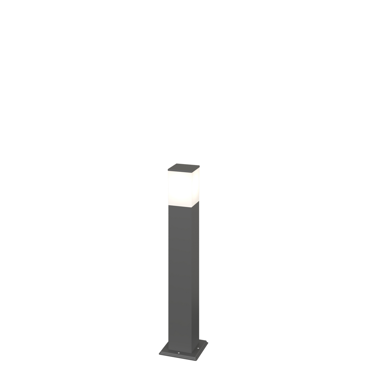 NIZZA/PA60-GA NIZZA PALO 60CM. 1 LUCE GRIGIO ANTRACITE IP44 IK06 E27 NON INCLUSA