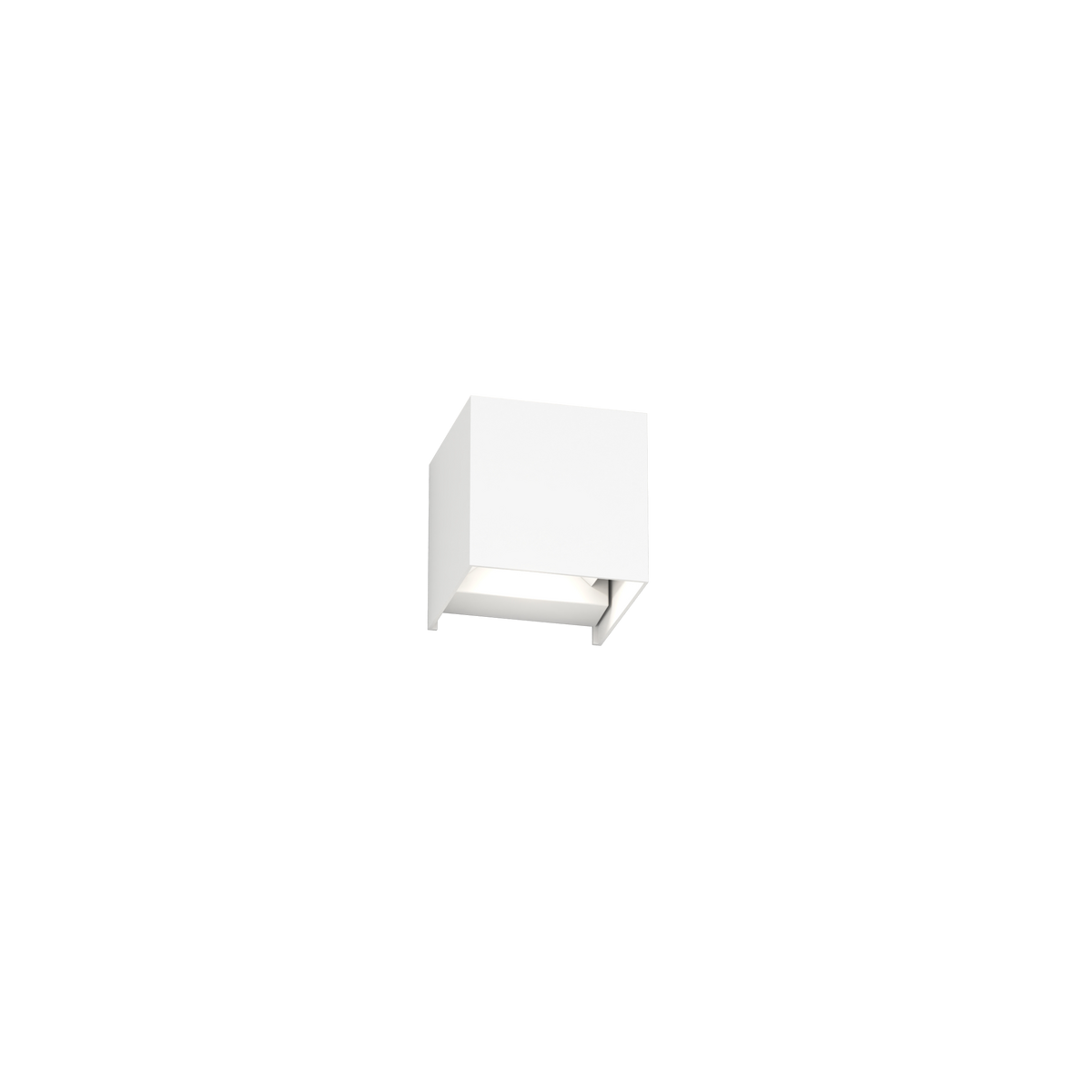 PERTH/AP-BI PERTH APPLIQUE BIEMISSIONE 10X10CM BIANCO 10W LED INTEGR. CCT3000/4000 IP65