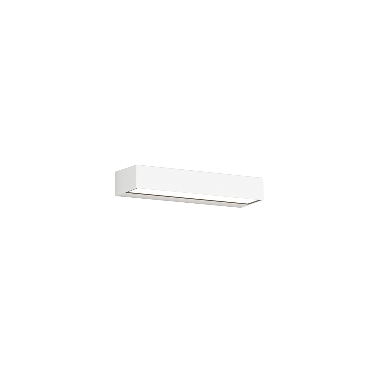PORTO/22M-BI PORTO APPLIQUE MONOEMISSIONE 22CM BIANCO 12W LED INTEGR. CCT3000/4000 IP65