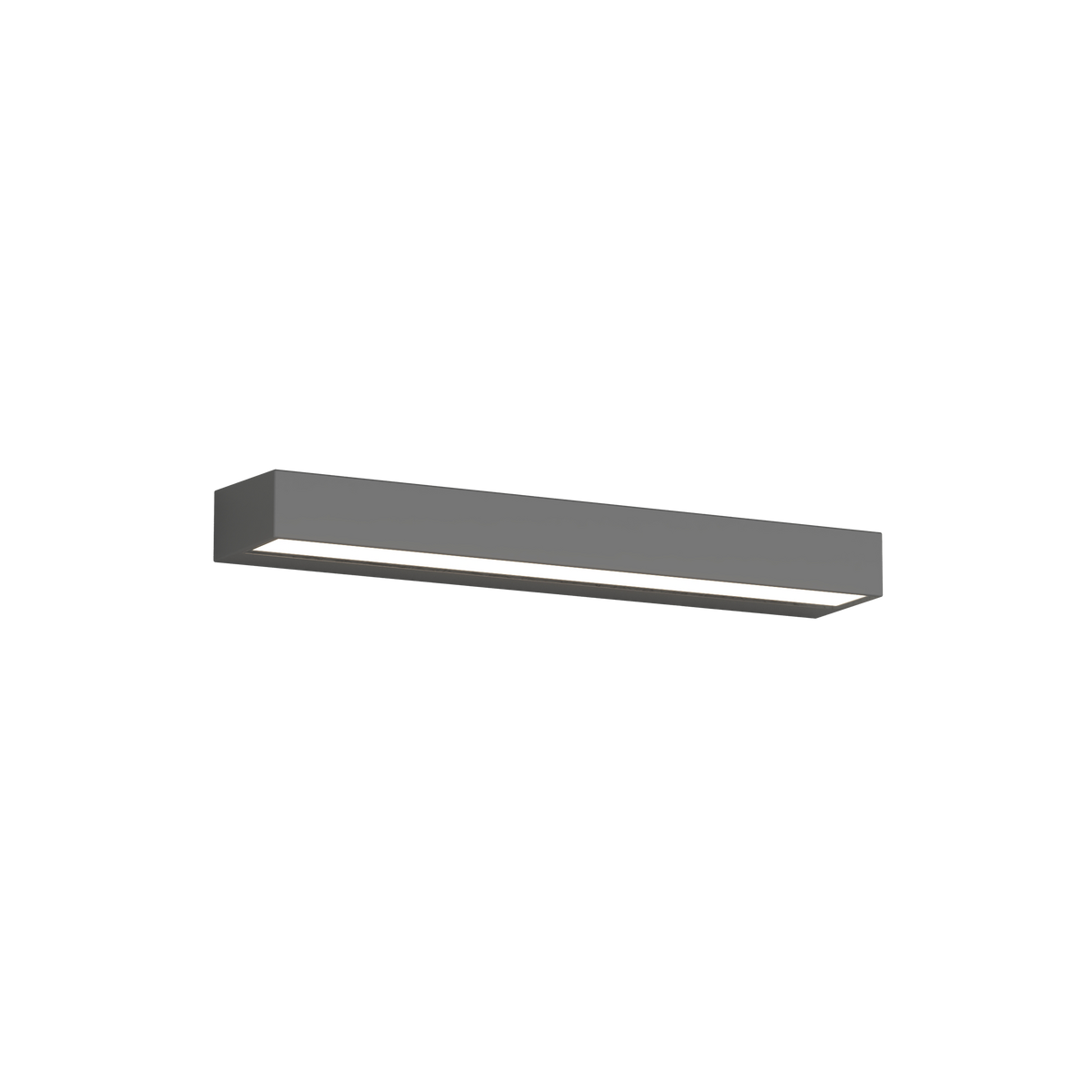 PORTO/36M-GA PORTO APPLIQUE MONOEMISSIONE 36CM GRIGIO ANTRACITE 15W LED INTEGR. CCT3000/4000 IP65