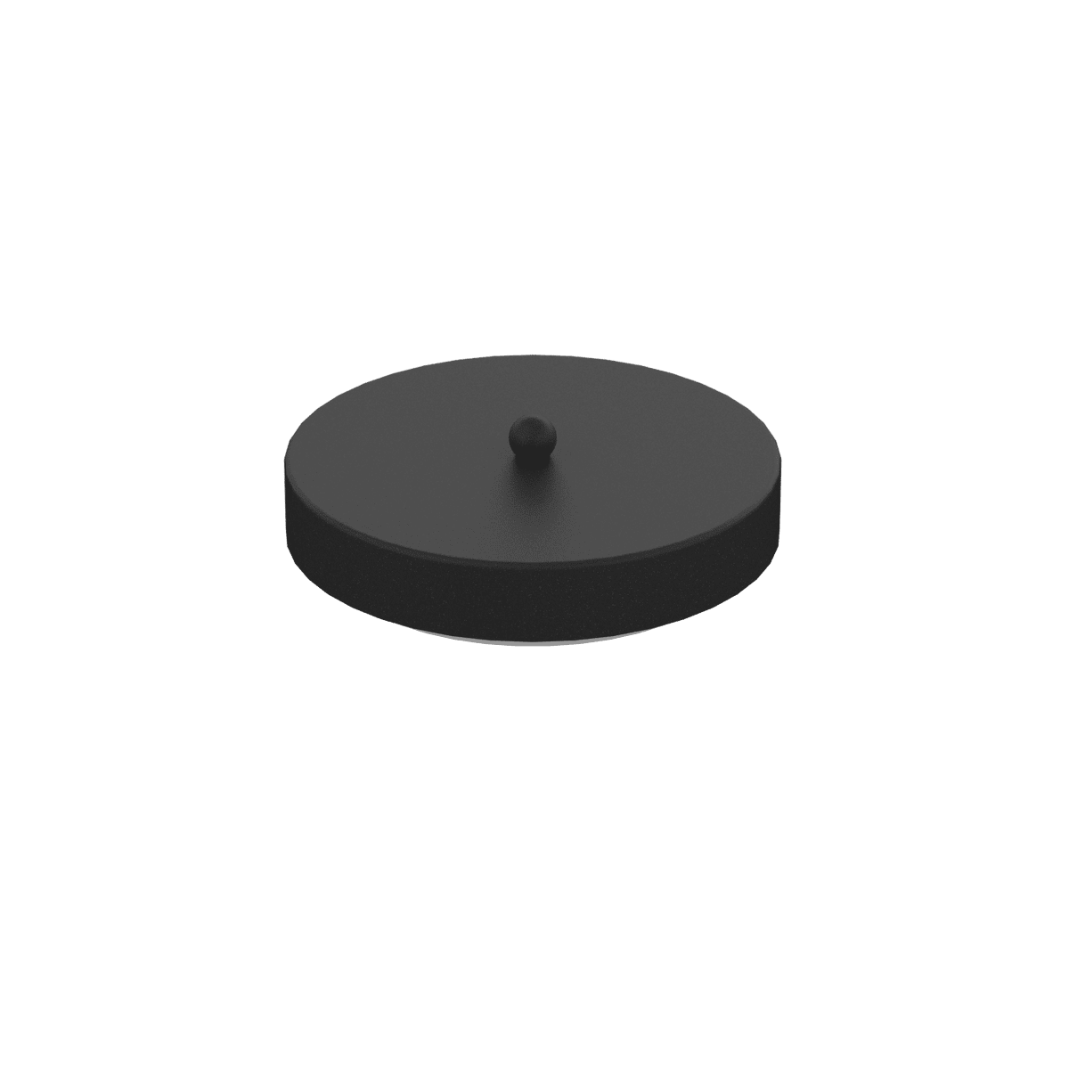 ROSONE D.14 CM. USCITE MULTIPLE NERO