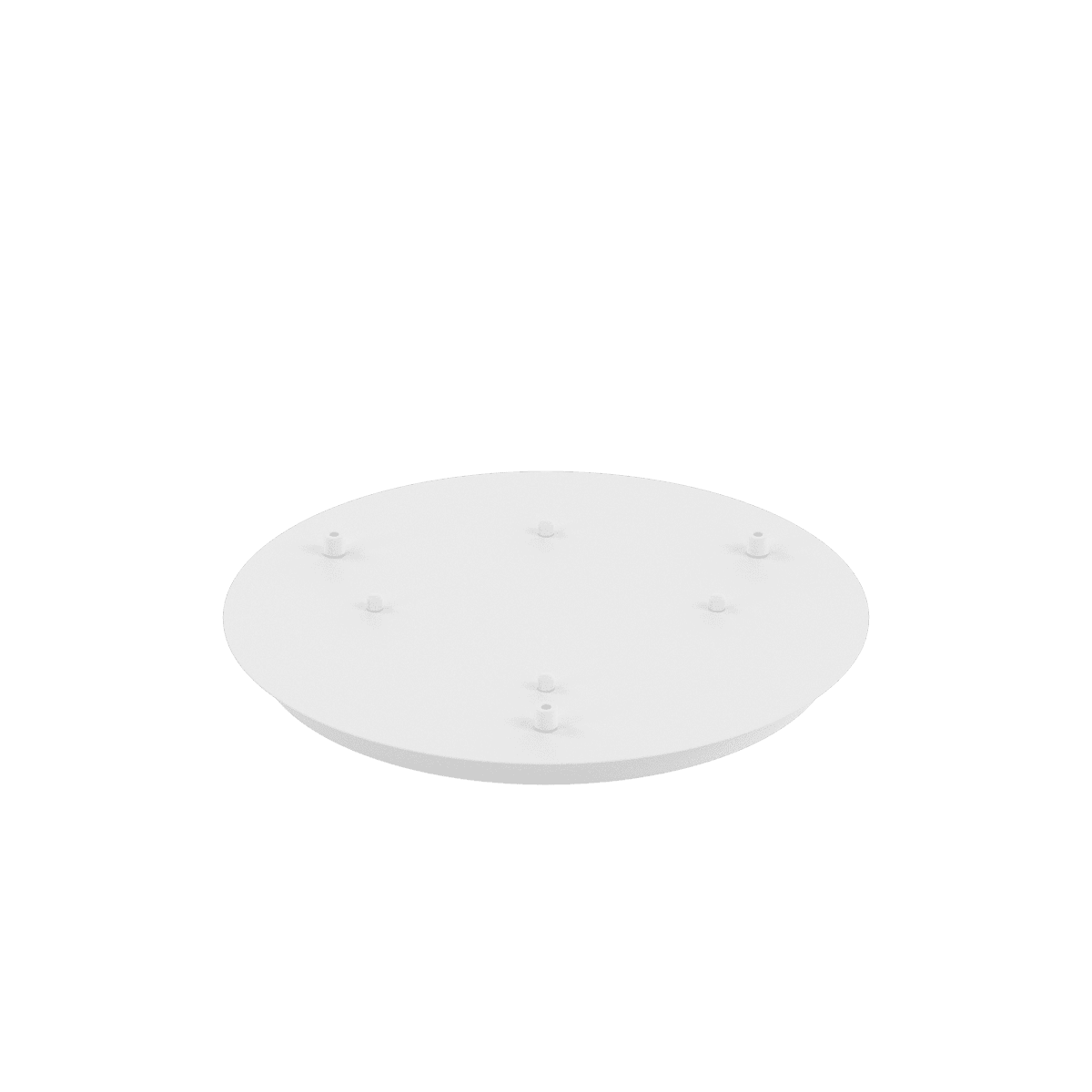 ROSONE D.40CM - 3 FORI BIANCO