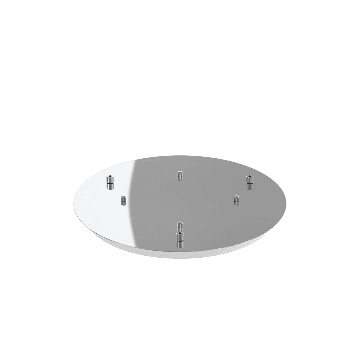 ROSONE D.40CM - 3 FORI CROMO