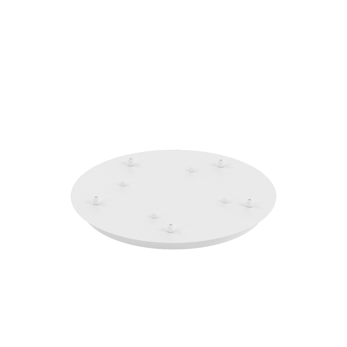 ROSONE D.40CM - 5 FORI BIANCO