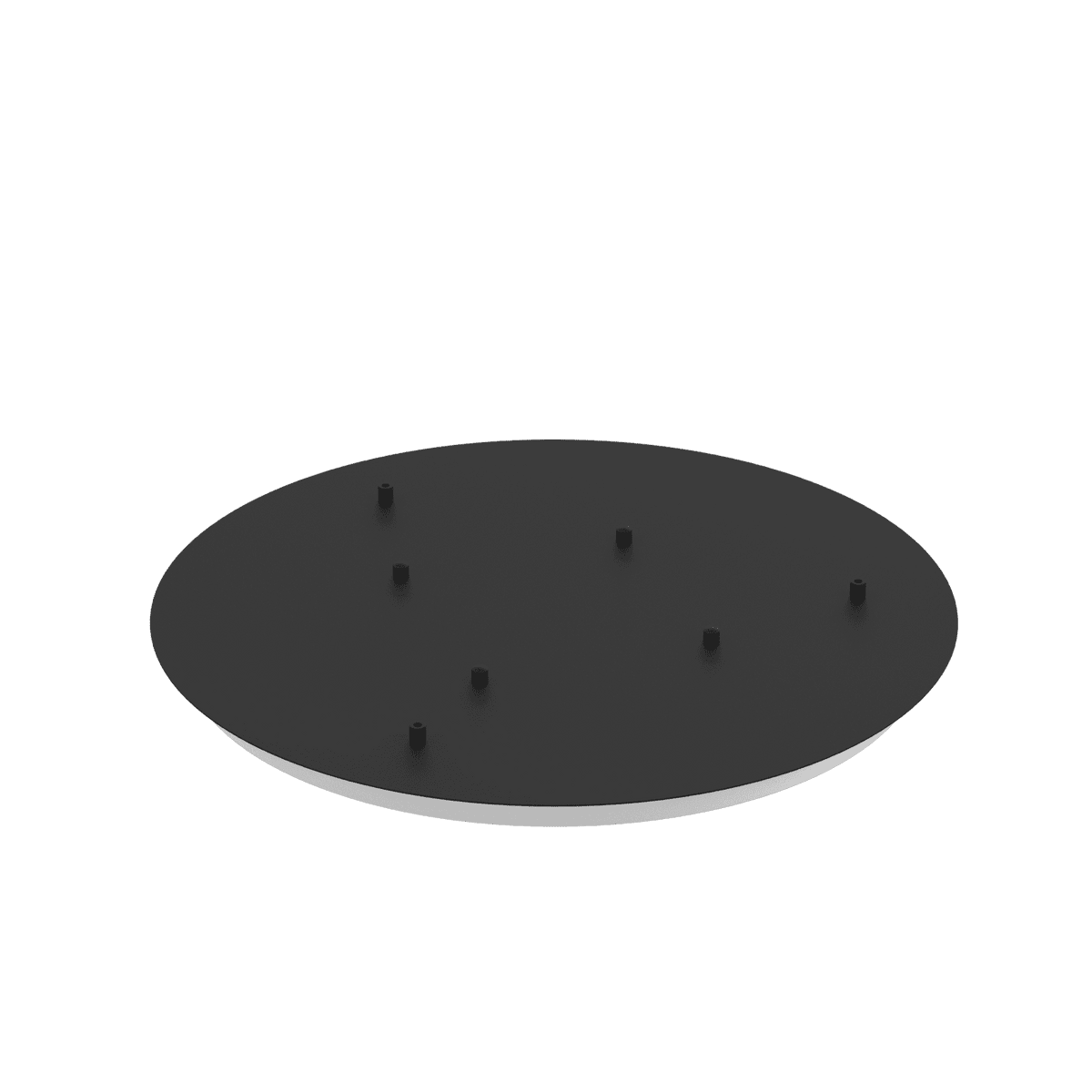 R50T3-NB ROSONE D.50CM - 3 FORI NEARLY BLACK