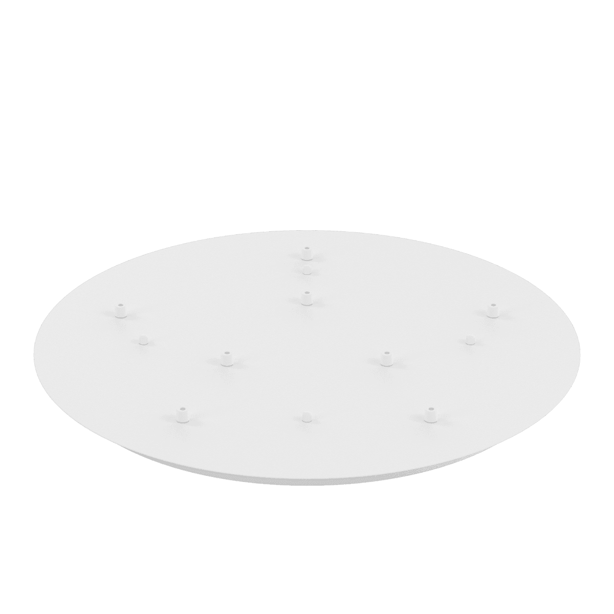 ROSONE D.60CM - 8 FORI BIANCO