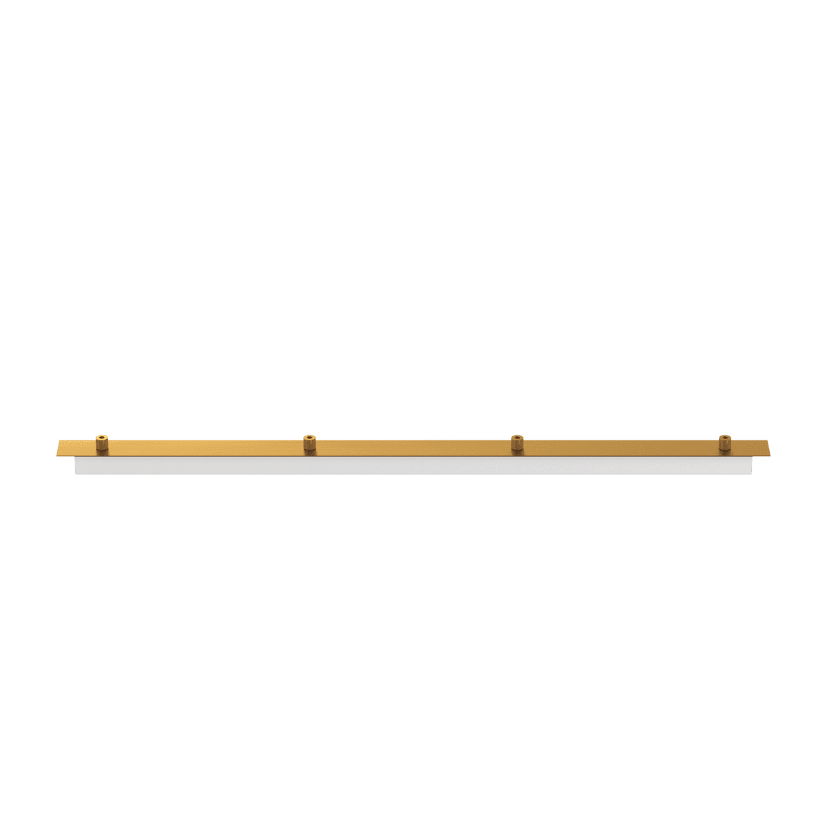 R80X4R4-OS ROSONE 80X4CM - 4 FORI OTTONE SATINATO