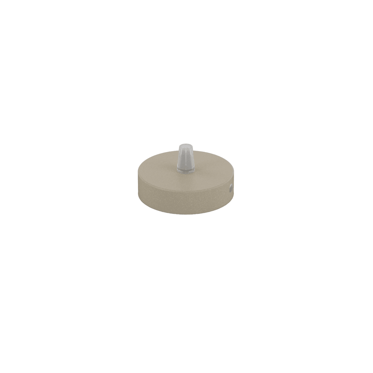 ROSONE D.8 CM. TONDO SABBIA CON SERRACAVO ESTERNO