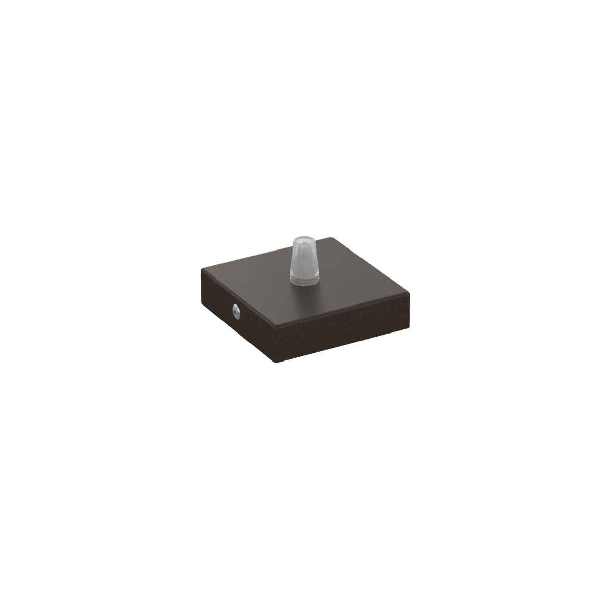 R8X8Q1-MA ROSONE 8X8 CM. QUADRO FORO CENTRALE MARRONE