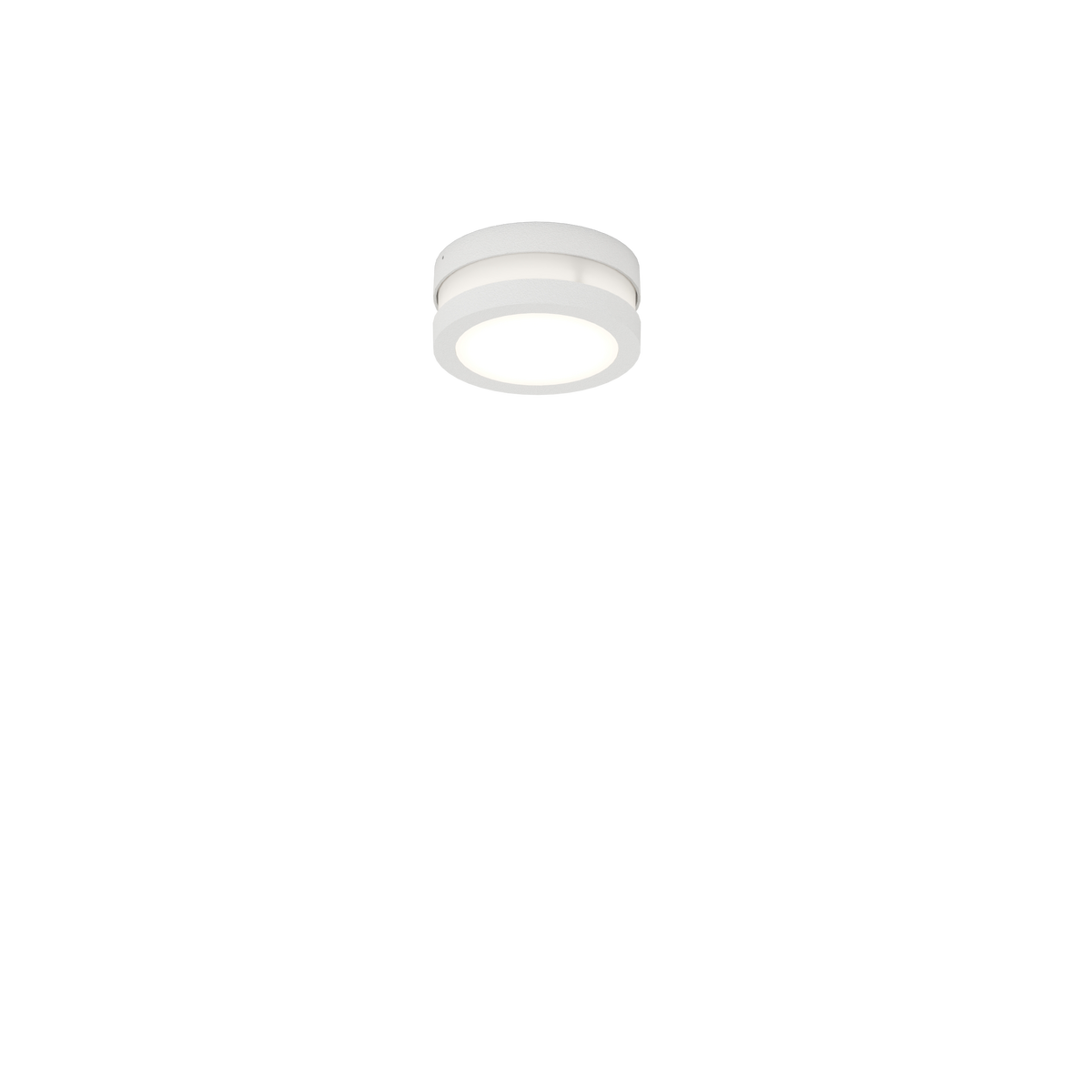 SOHO/14-BI SOHO APPLIQUE/PLAFONIERA 14CM. 1 LUCE BIANCO IP54 GX53 NON INCLUSA