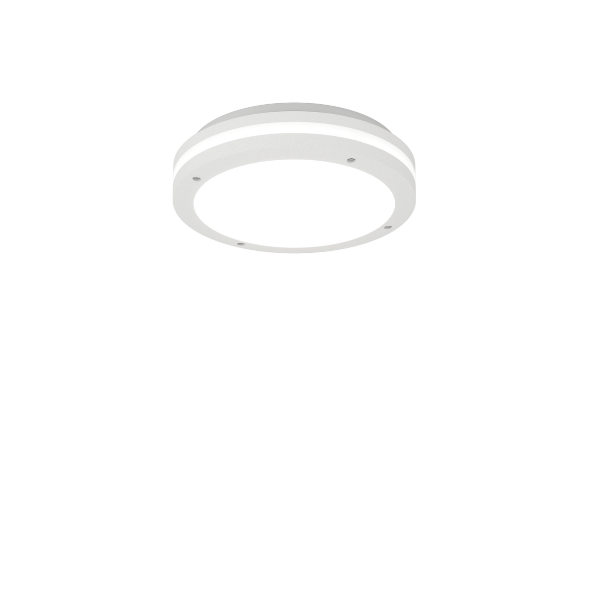 SOHO/30-BI SOHO APPLIQUE/PLAFONIERA 30CM. 4 LUCI BIANCO IP54 GX53 NON INCLUSE