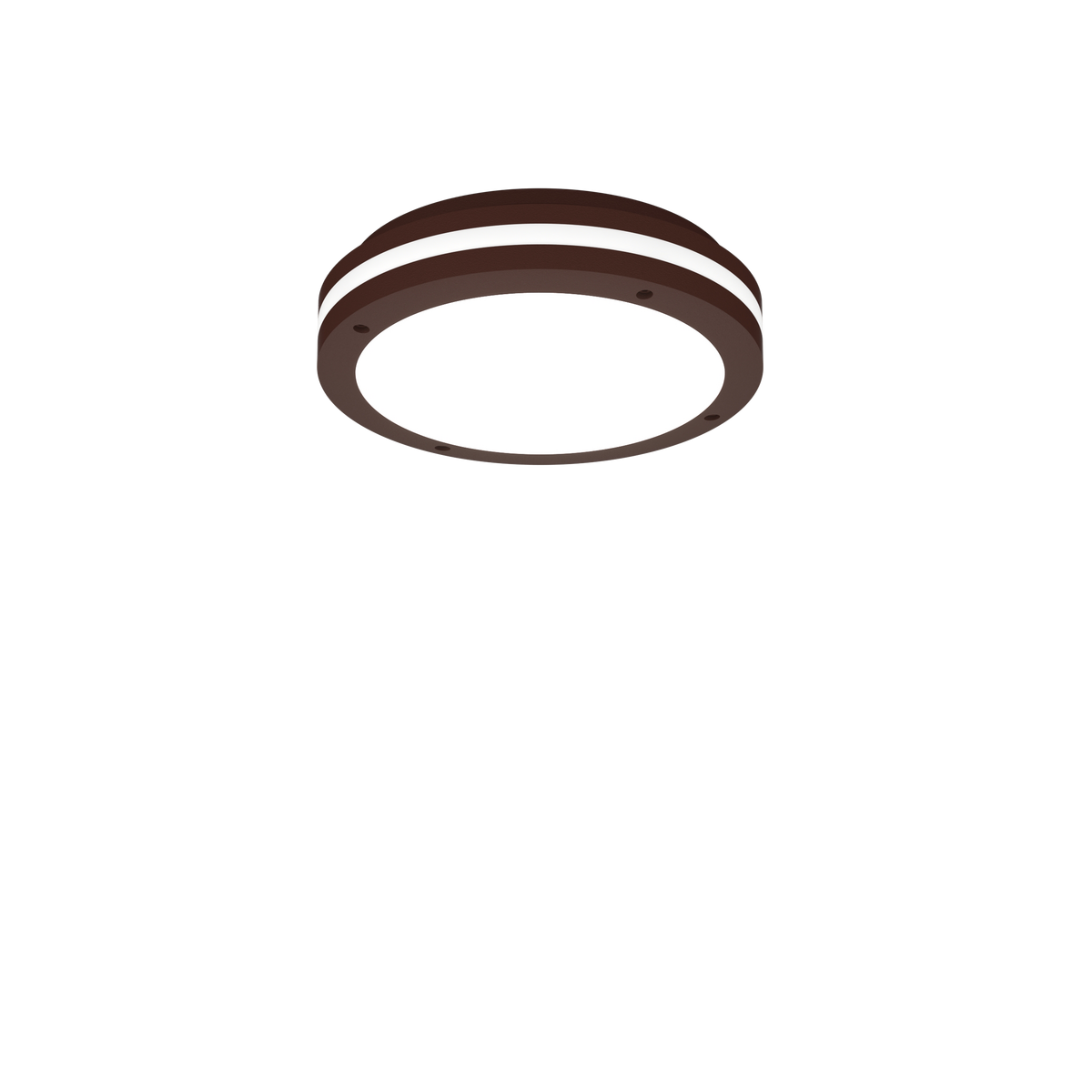 SOHO/30-CO SOHO APPLIQUE/PLAFONIERA 30CM. 4 LUCI CORTEN IP54 GX53 NON INCLUSE