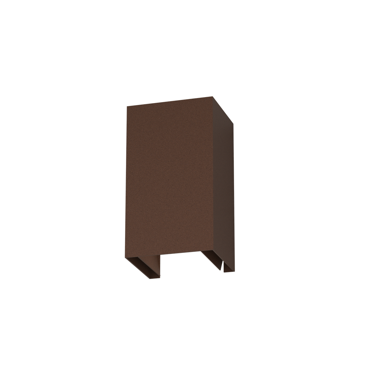 SPA PLUS/AP-CO SPA PLUS APPLIQUE 2 LUCI CON ALETTE REGOLABILI CORTEN IP54 GX53 NON INCLUSE