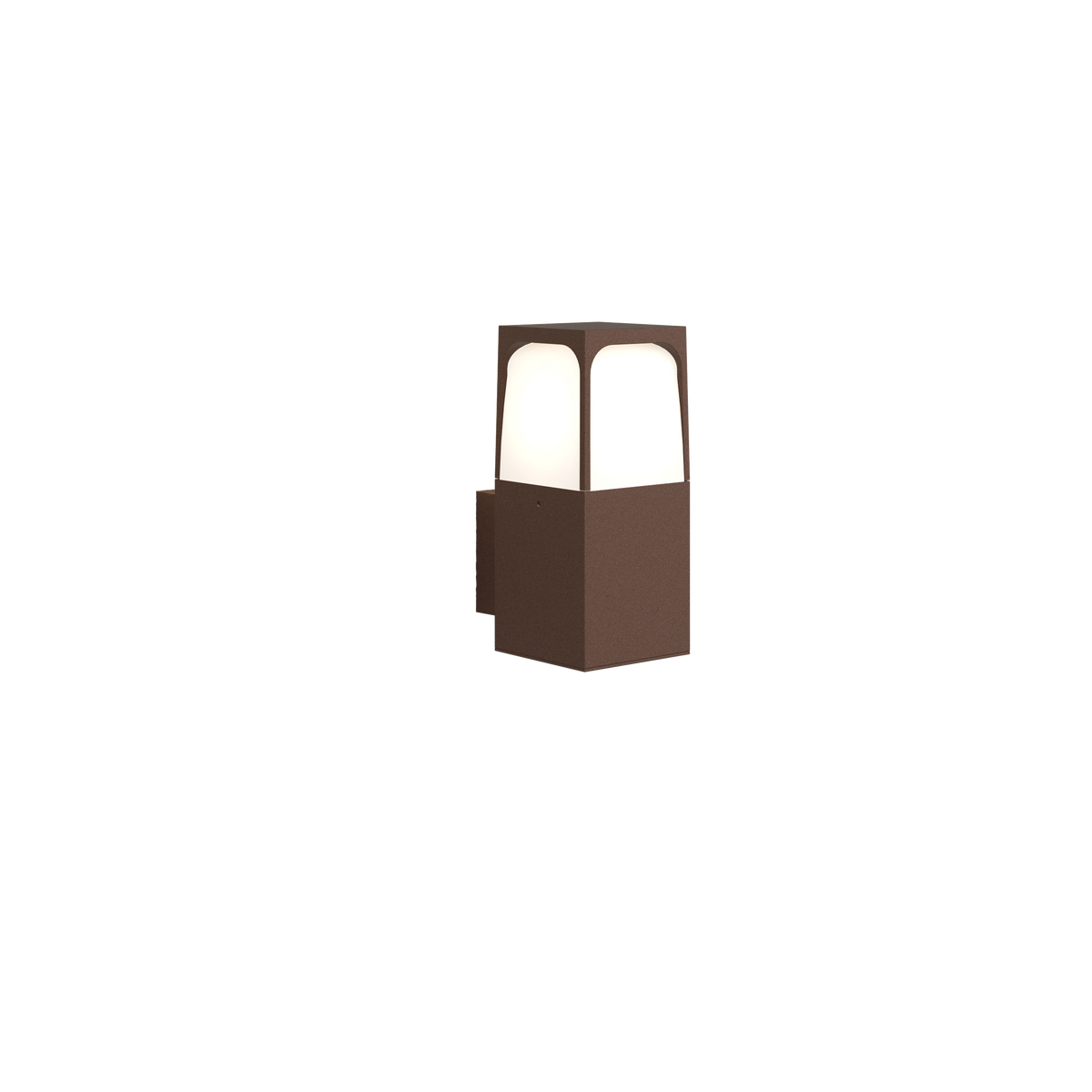 YORK/AP-CO YORK APPLIQUE 1 LUCE CORTEN IP54 E27 NON INCLUSA