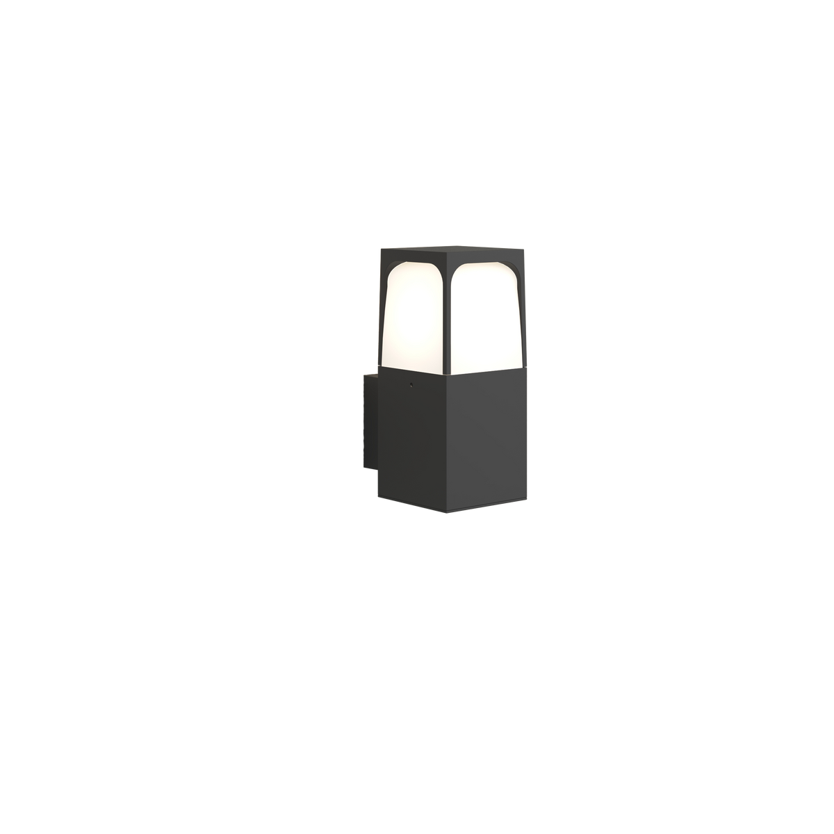 YORK/AP-GA YORK APPLIQUE 1 LUCE GRIGIO ANTRACITE IP54 E27 NON INCLUSA