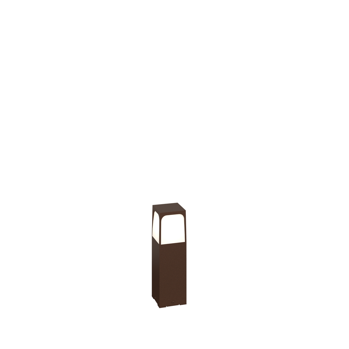 YORK/PA30-CO YORK PALO 30CM. 1 LUCE CORTEN IP54 E27 NON INCLUSA