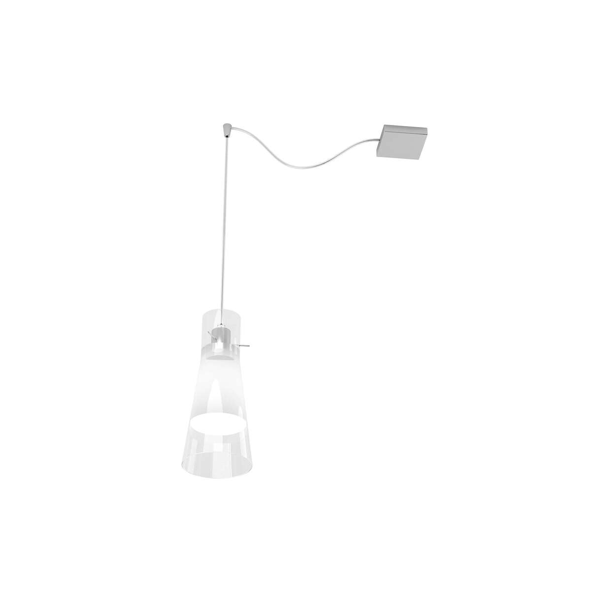1079/S1-S CONE SOSPENSIONE 1 LUCE SPOSTABILE