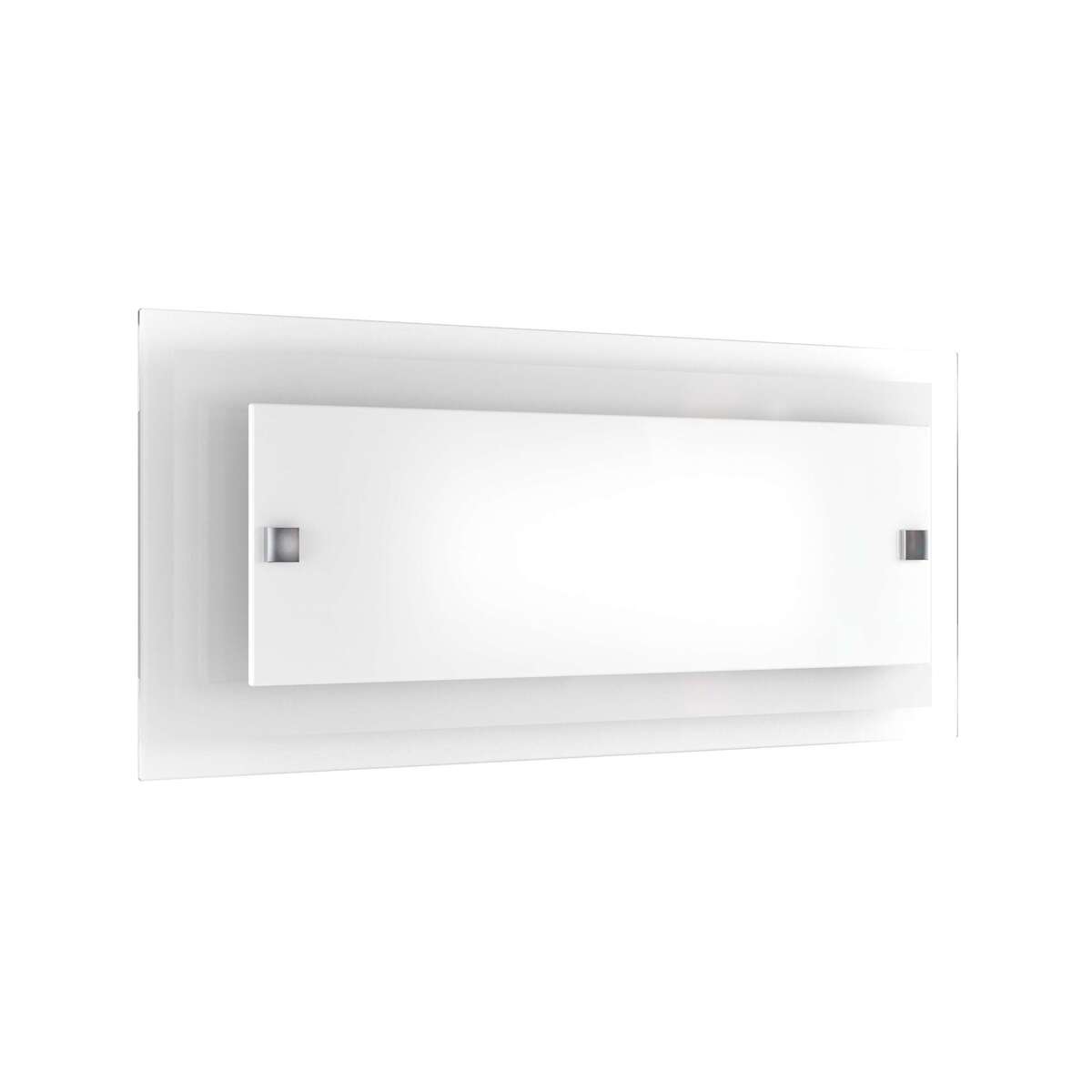 1087/AG-BI TRAY APPLIQUE GRANDE 2 LUCI BIANCA