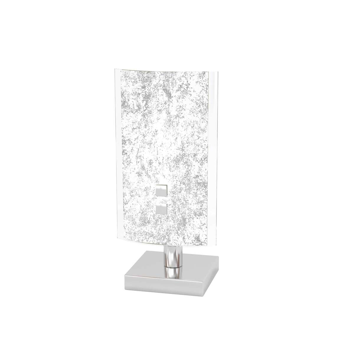 1088/P-FA SHADOW PORTATILE 1 LUCE FOGLIA ARGENTO