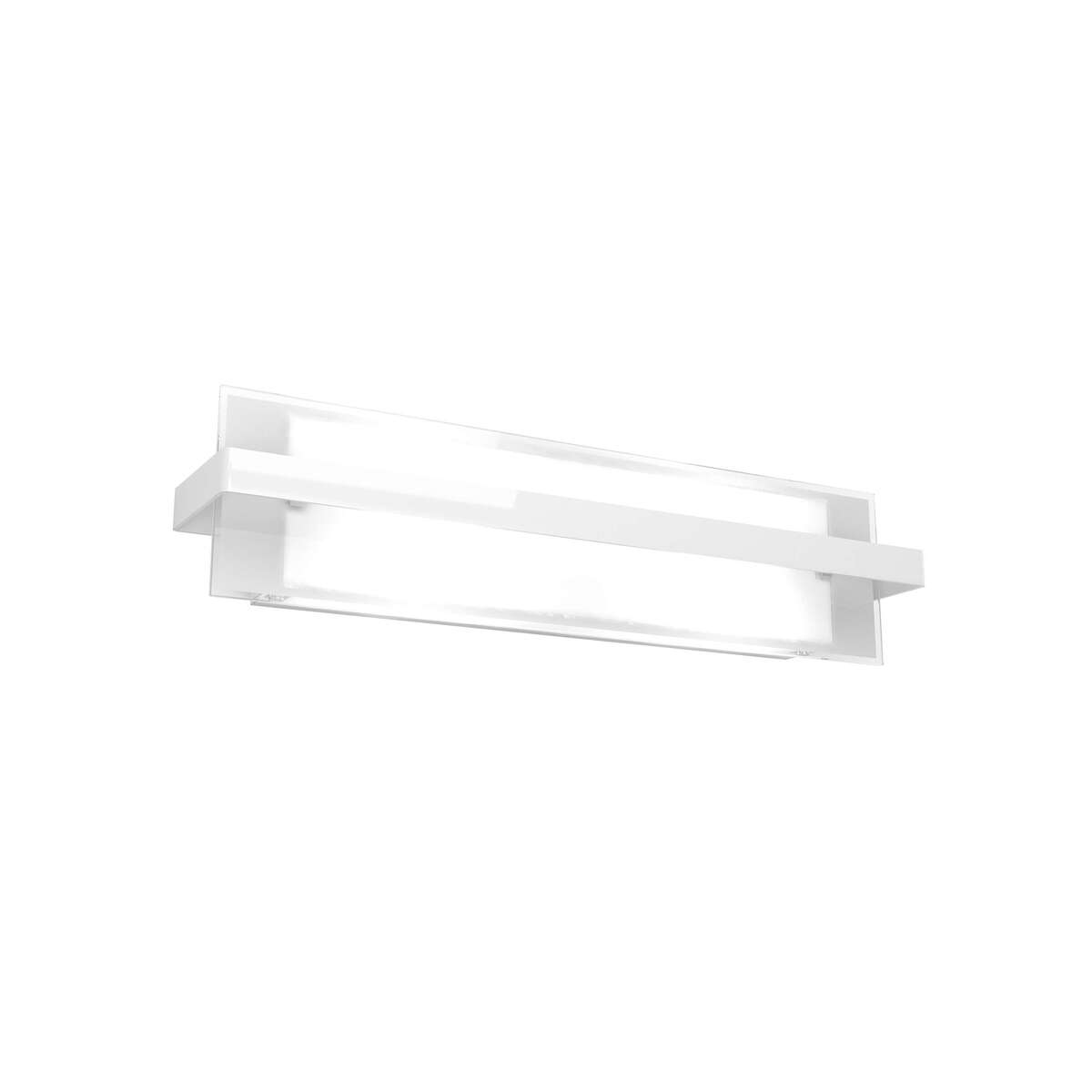 1106/AG-BI CROSS APPLIQUE GRANDE 2 LUCI BIANCO
