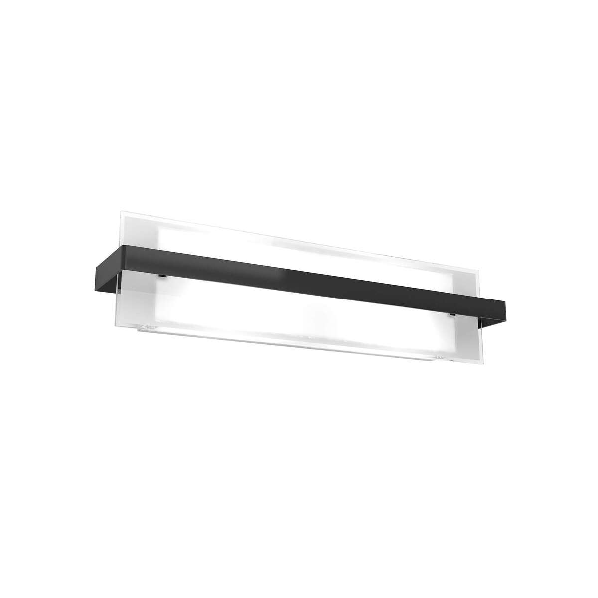 1106/AG-NE CROSS APPLIQUE GRANDE 2 LUCI NERO