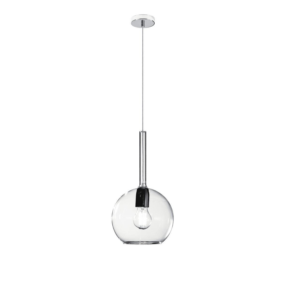 1155CR/SM-TR FUTURE SOSP. CROMO 1 LUCE MEDIA TRASPARENTE