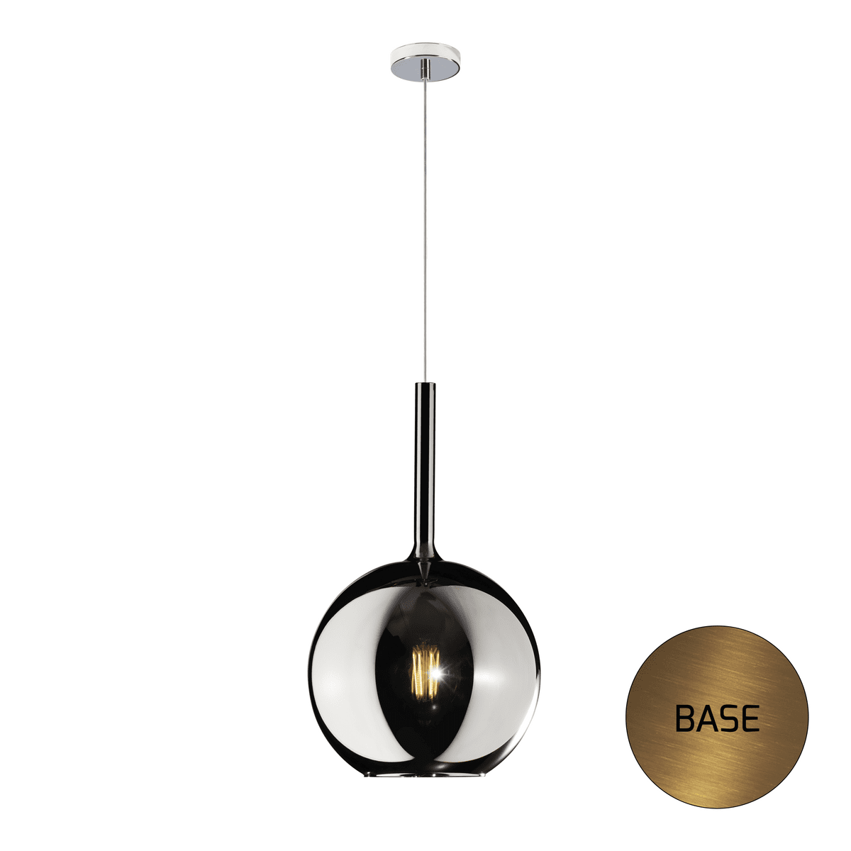 1155OS/SG-CR FUTURE SOSP. OTTONE SAT. 1 LUCE GRANDE CROMO