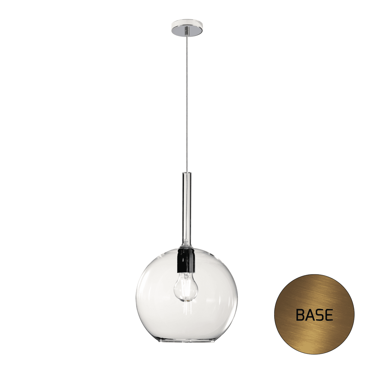1155OS/SG-TR FUTURE SOSP. OTTONE SAT. 1 LUCE GRANDE TRASPARENTE