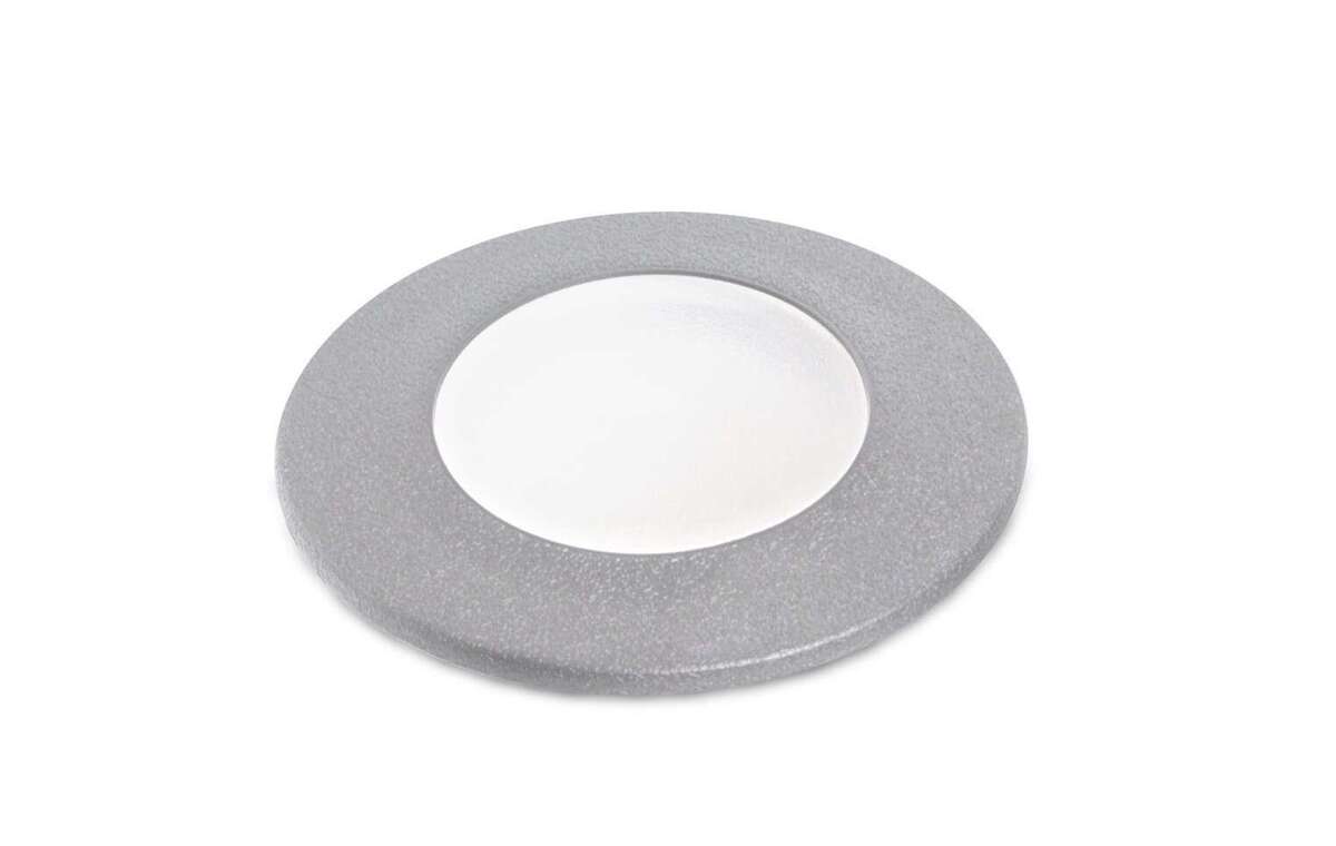 CAPRI/CA-TD9-GR CAPRI CALPESTABILE INCASSO TONDO 9 CM. 1 LUCE DIFFUSA GRIGIO IP67 GU10 LED 6W CCT INCLUSA