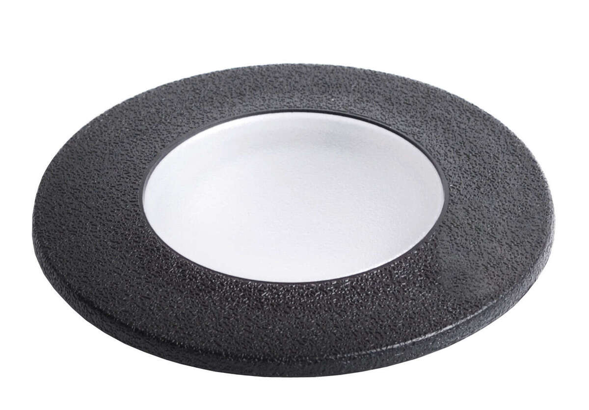 CAPRI/CA-TD9-NE CAPRI CALPESTABILE INCASSO TONDO 9 CM. 1 LUCE DIFFUSA NERO IP67 GU10 LED 6W CCT INCLUSA