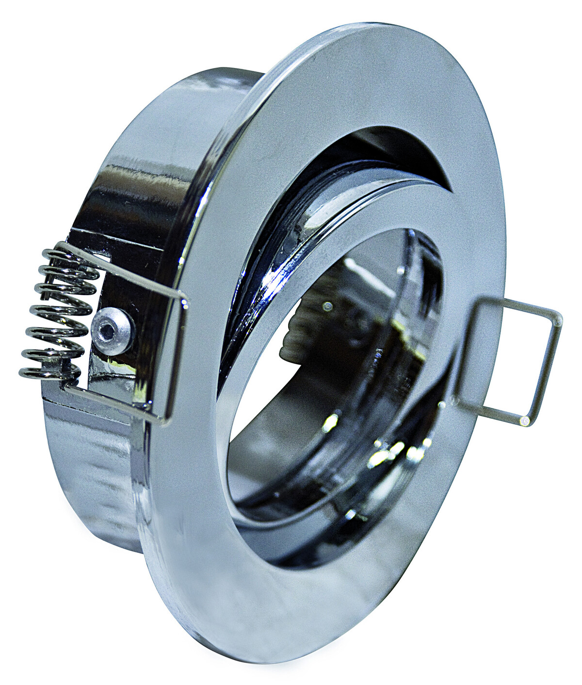 OIL-T-CR FARETTO INCASSO OIL IP20 ORIENTABILE TONDO CROMO CON PORTALAMPADA GU10