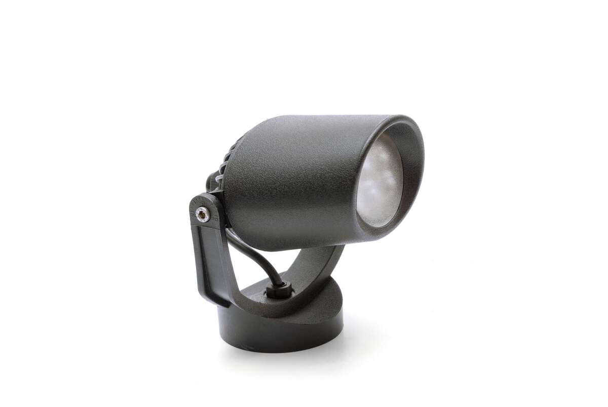 ROMA D.12 CM. FARETTO 1 LUCE NERO IP66 GU10 LED 6W CCT INCLUSA