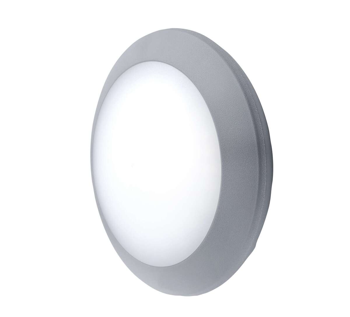 VERONA APPLIQUE/PLAFONIERA D.27 CM. 1 LUCE GRIGIO IP66 E27 NON INCLUSA