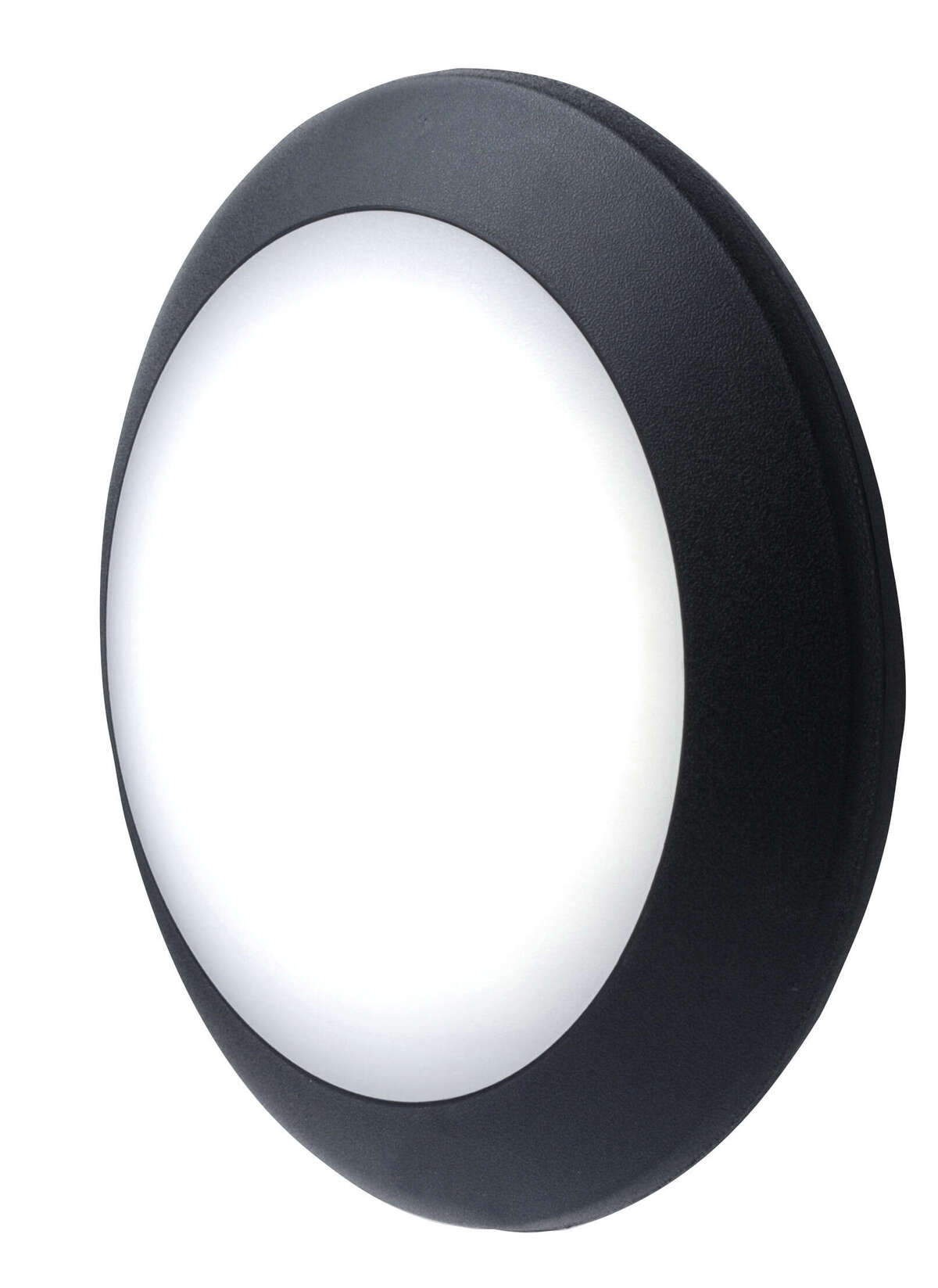 VERONA APPLIQUE/PLAFONIERA D.27 CM. 1 LUCE NERO IP66 E27 NON INCLUSA