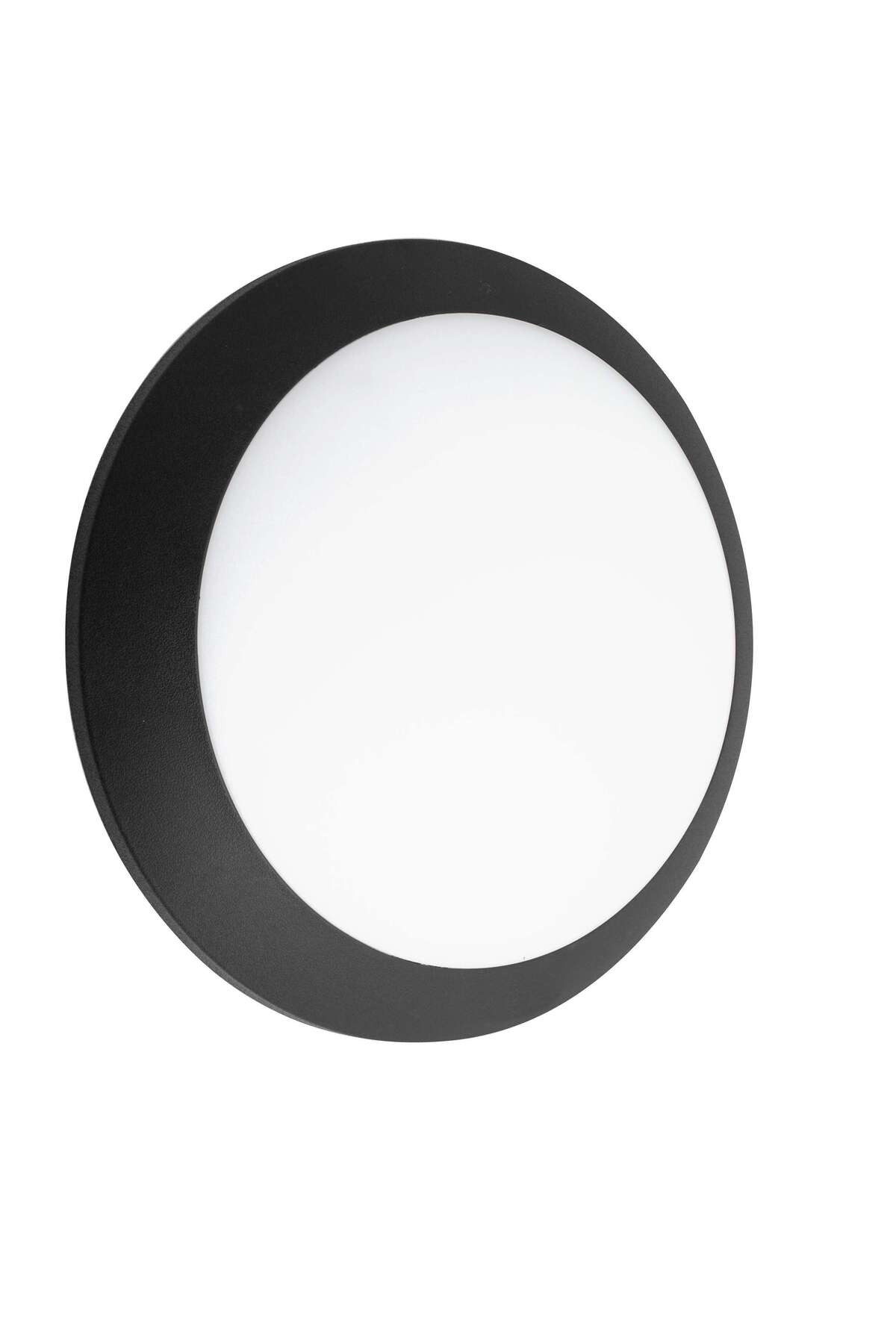 VERONA/35-NE VERONA APPLIQUE/PLAFONIERA D.35 CM. 2 LUCI NERO IP66 E27 NON INCLUSE